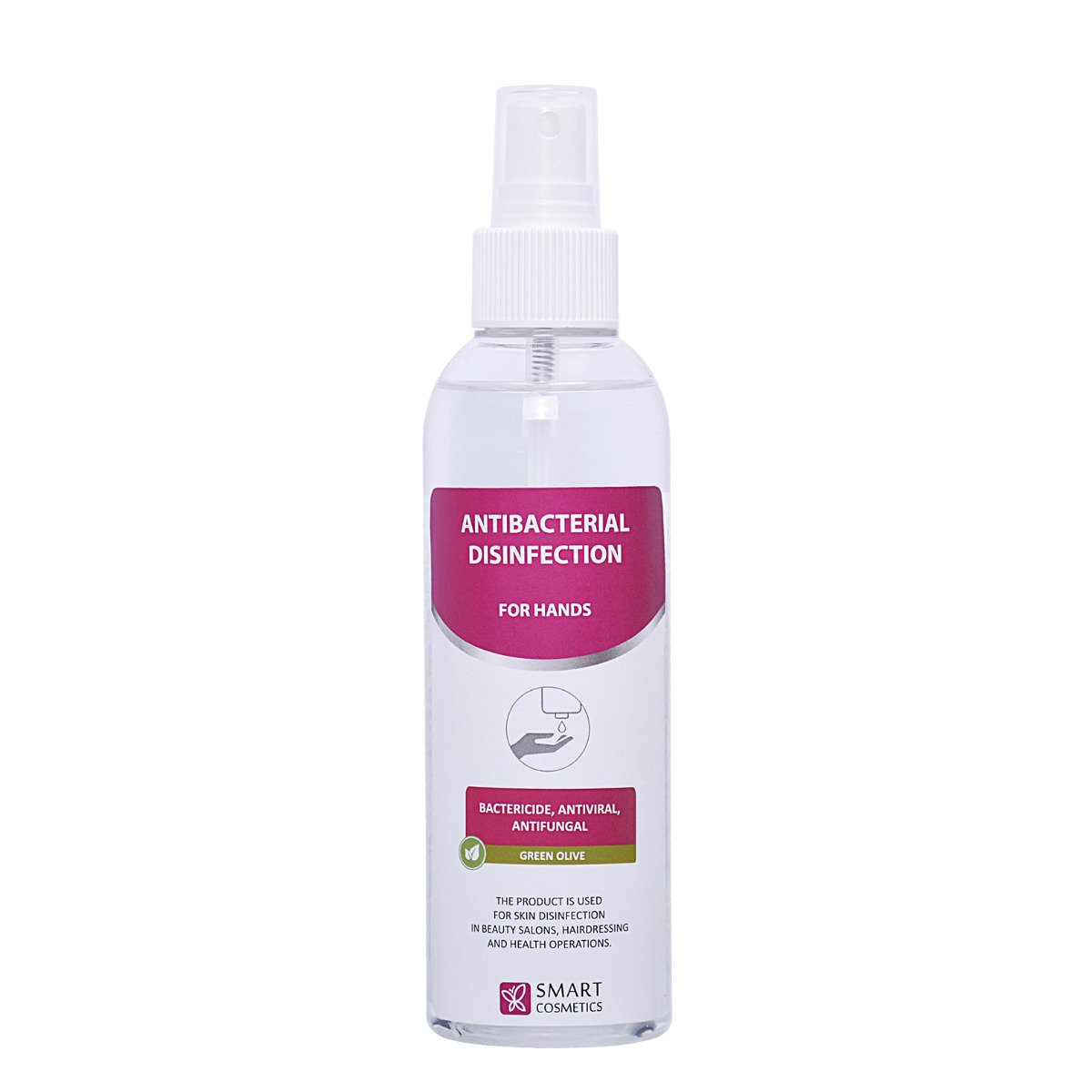Hand Disinfection - 200 ml - Green Olive | Smart Lashes