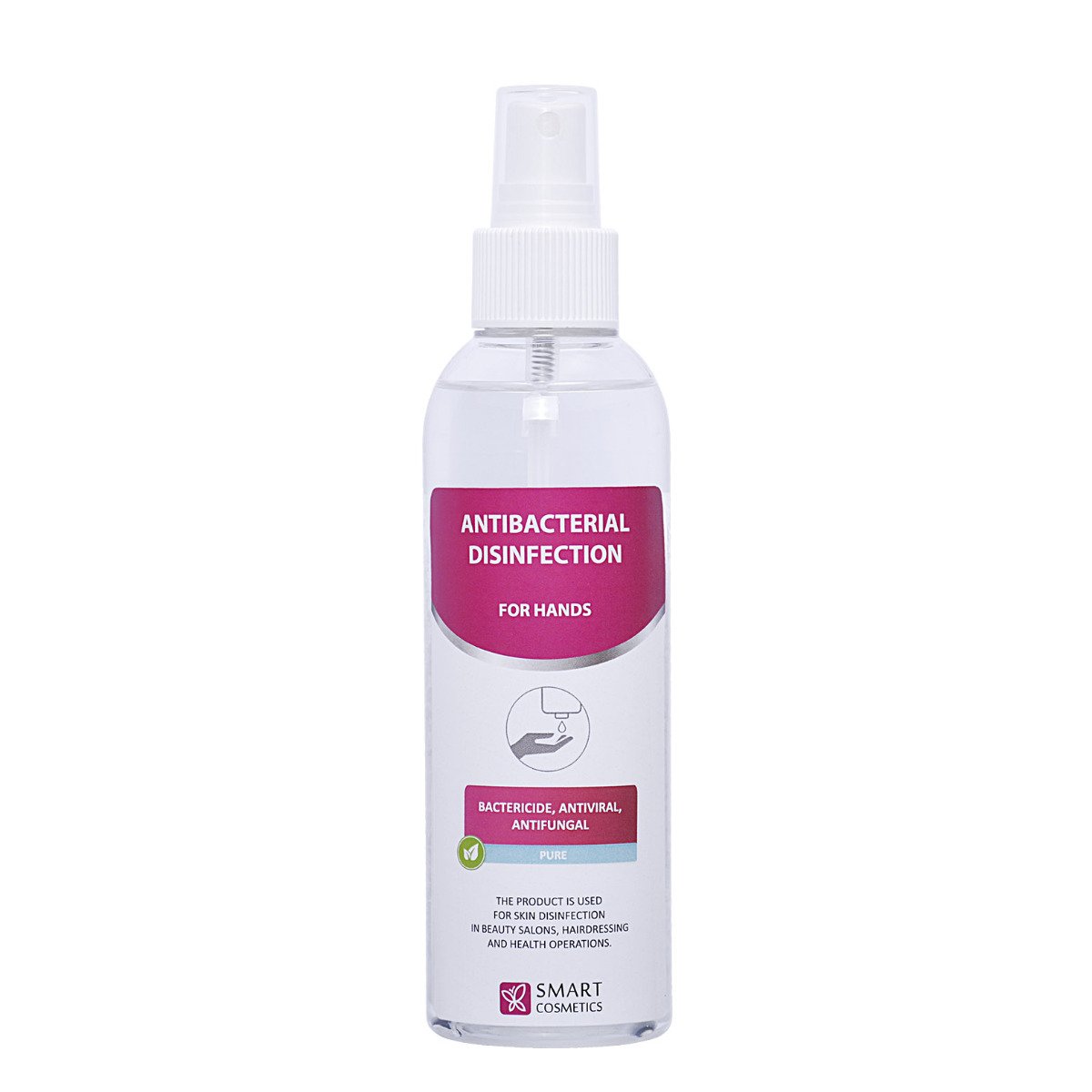 Hand Disinfection - 200 ml - Pure | Smart Lashes