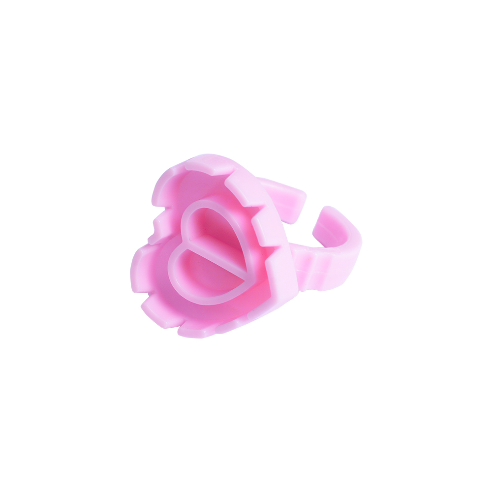 Glue ring - heart - pink | Smart Lashes