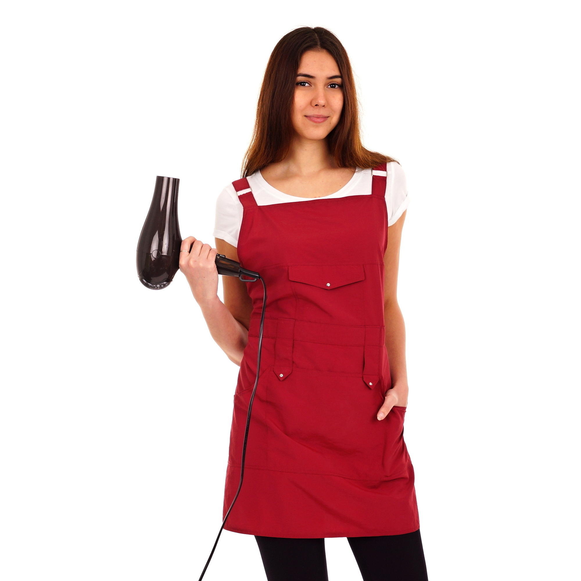 Apron CAROLINA - bordeaux red | Smart Lashes