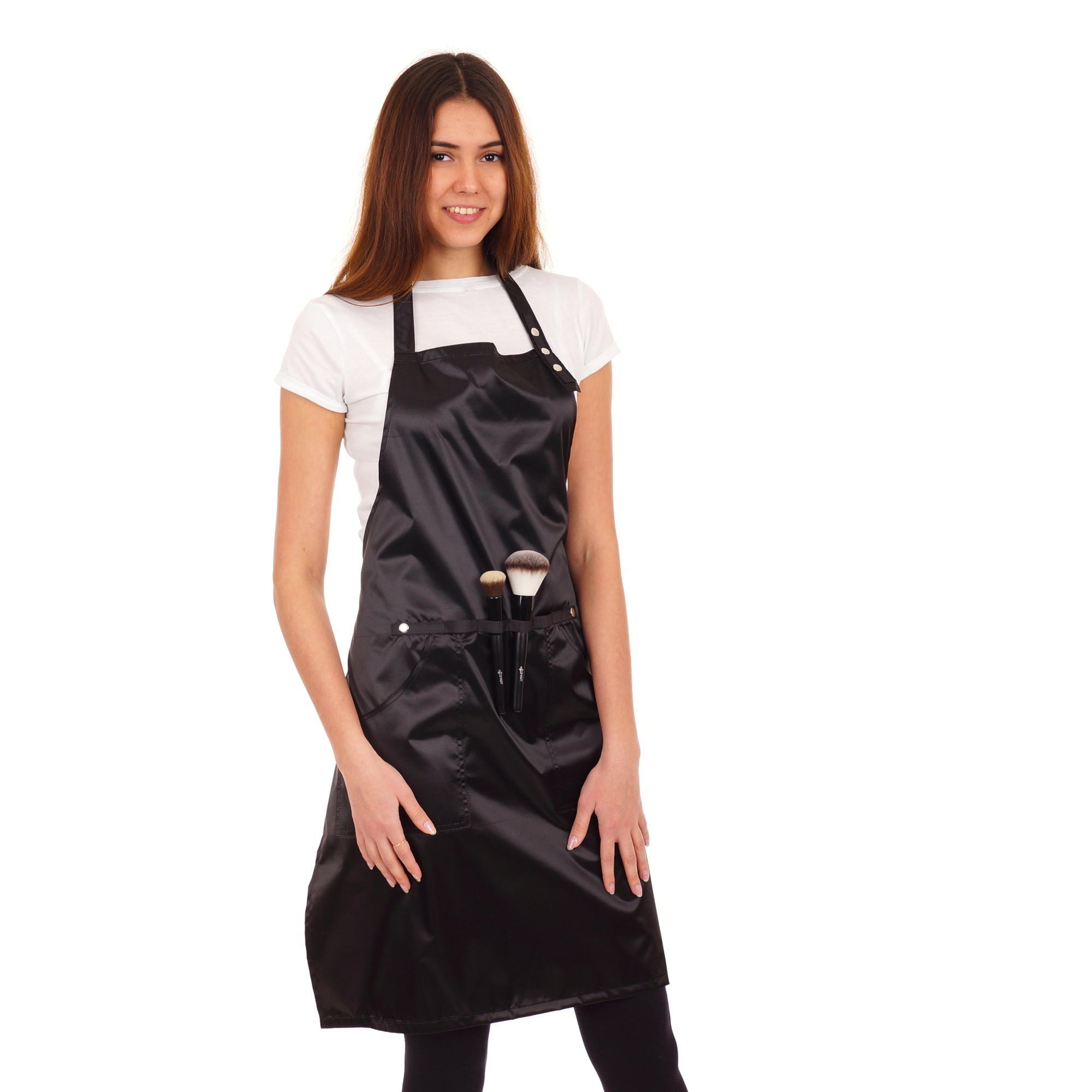 Professional apron CHLOE - black | Smart Lashes