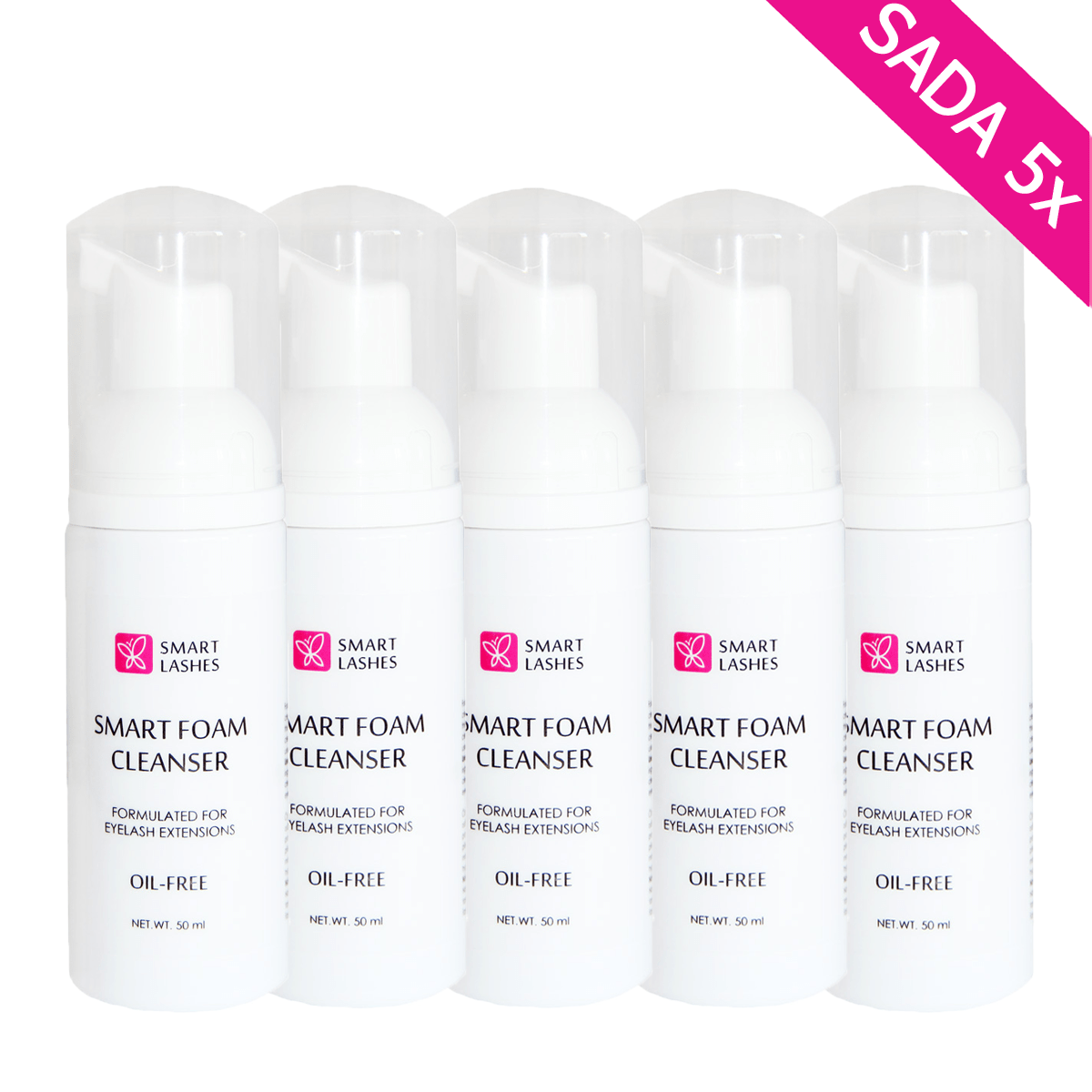 Smart Foam Cleanser - 50 ml - foam -  5 pieces | Smart Lashes