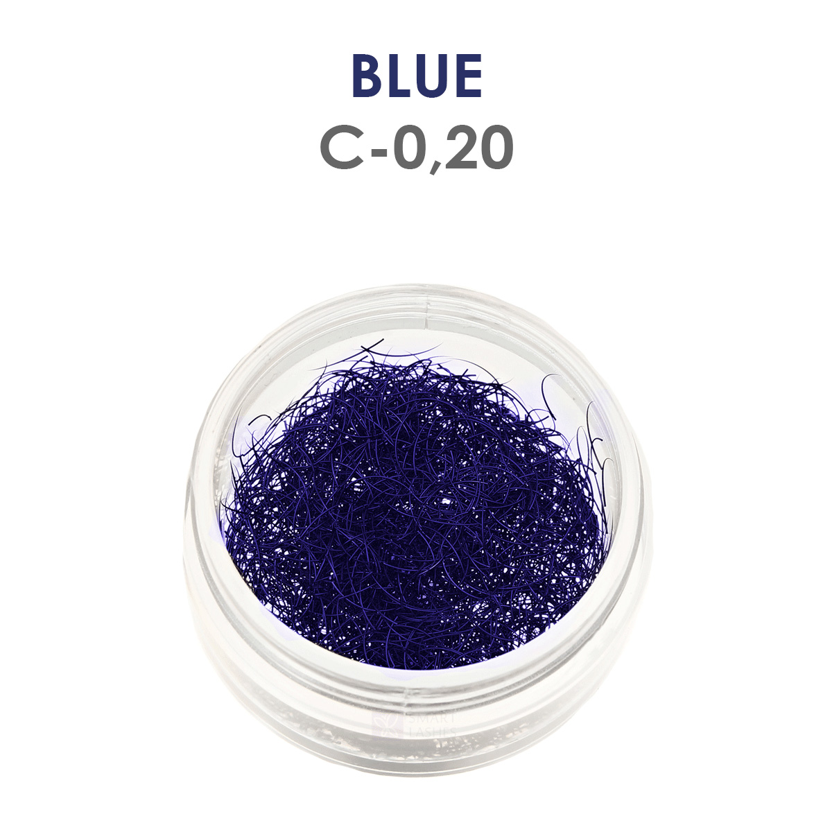 Blue lashes - 1g - C - 0.20 mm