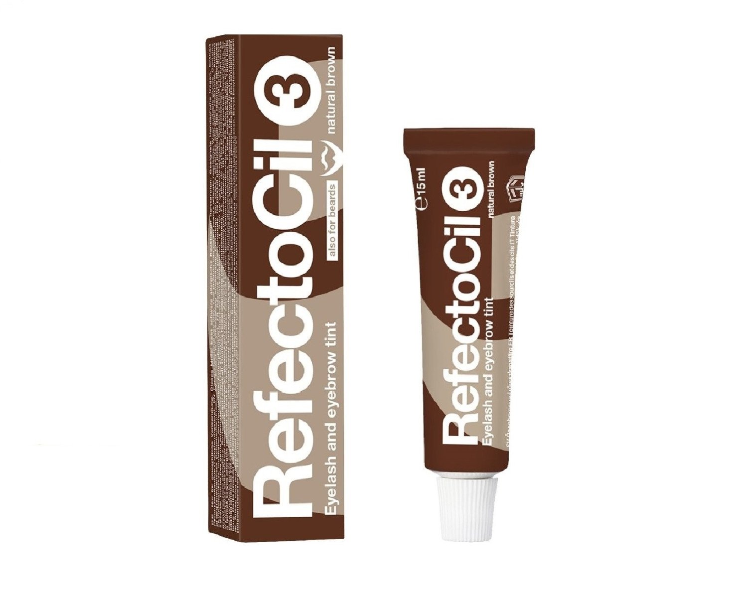 RefectoCil eyelash and eyebrow color - NATURAL BROWN - 15 ml | Smart Lashes
