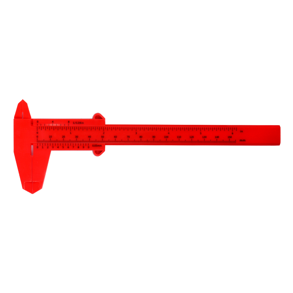 Measuring ruler for eyebrows - red | Smart Lashes