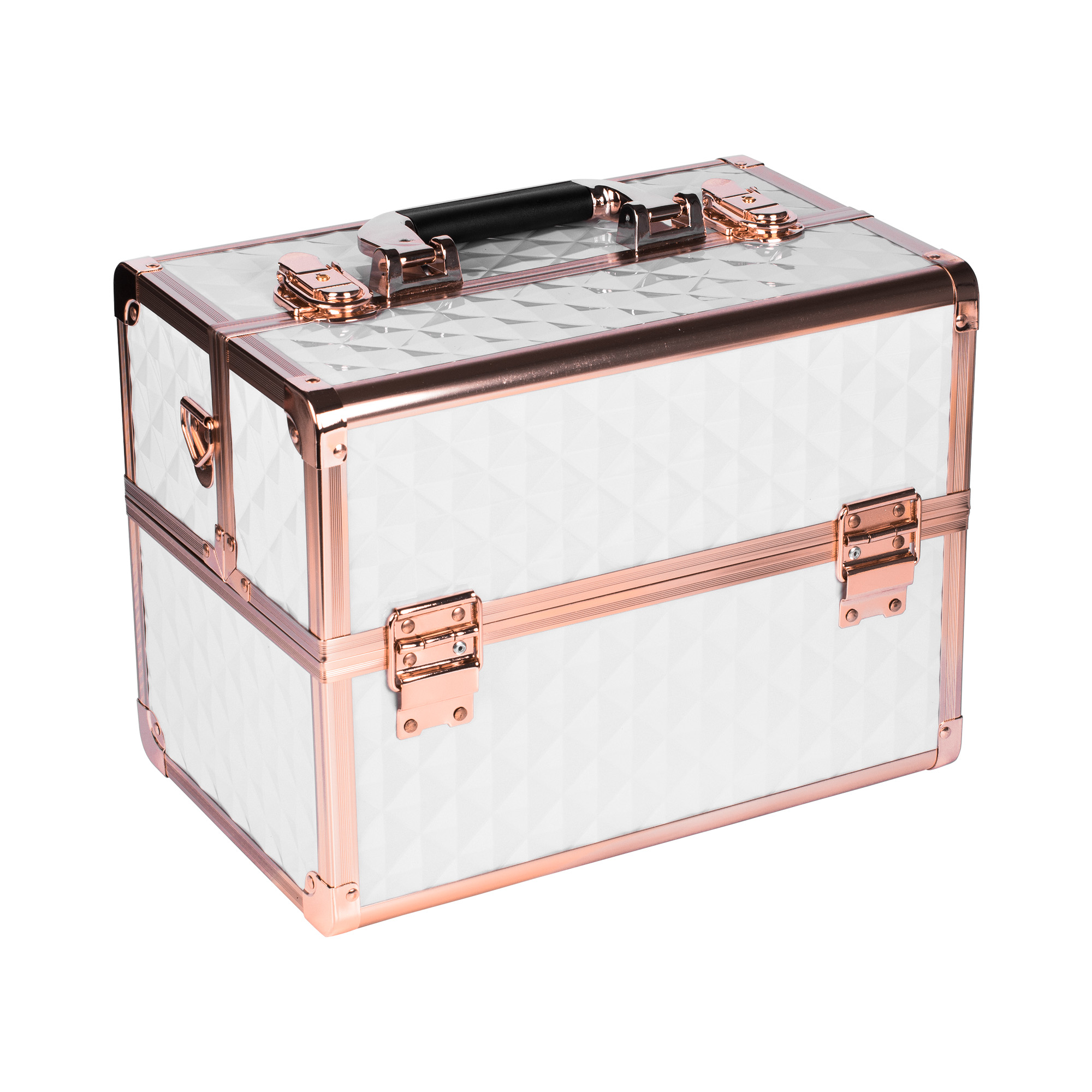 Folding cosmetic case - Rebecca - white | Smart Lashes