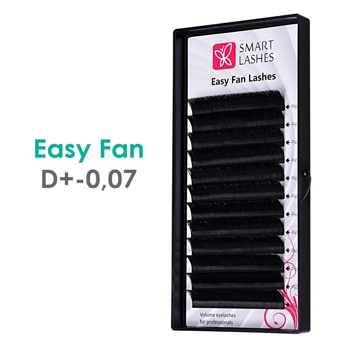 Easy Fan - D+ - 0.07  | Smart Lashes
