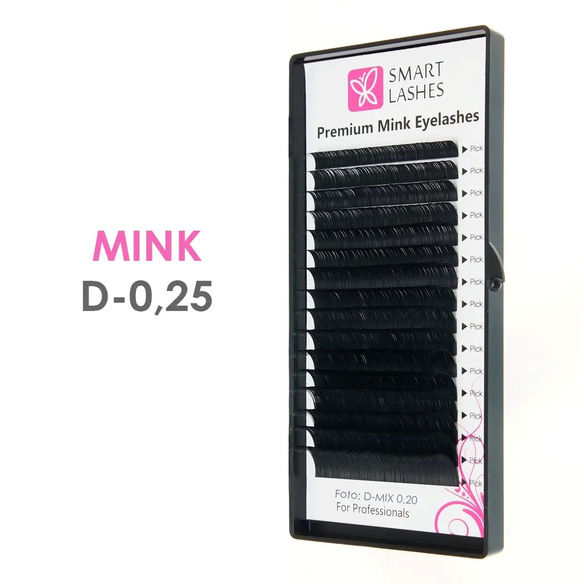 MINK - D - 0.25 | Smart Lashes