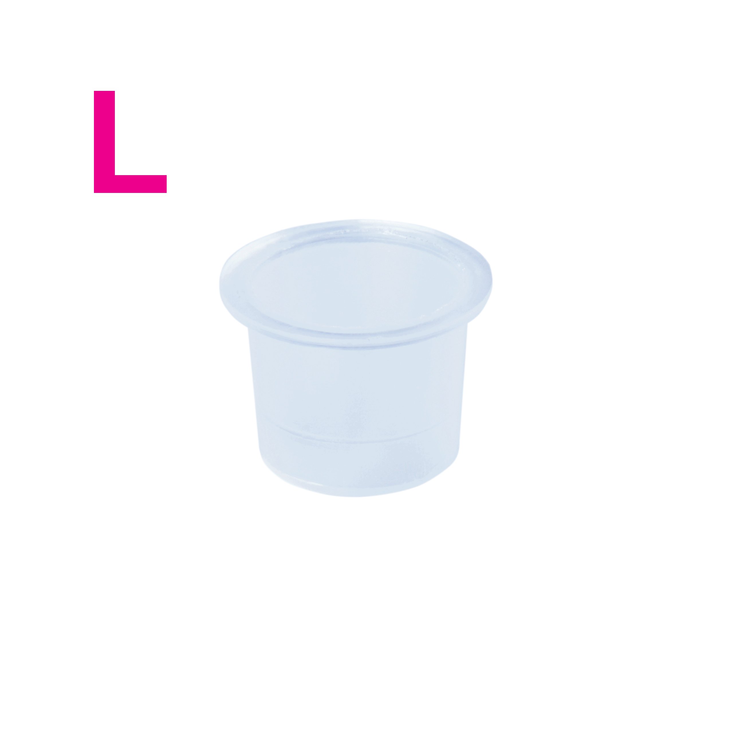 Silicon caps - L - 50 pcs | Smart Lashes