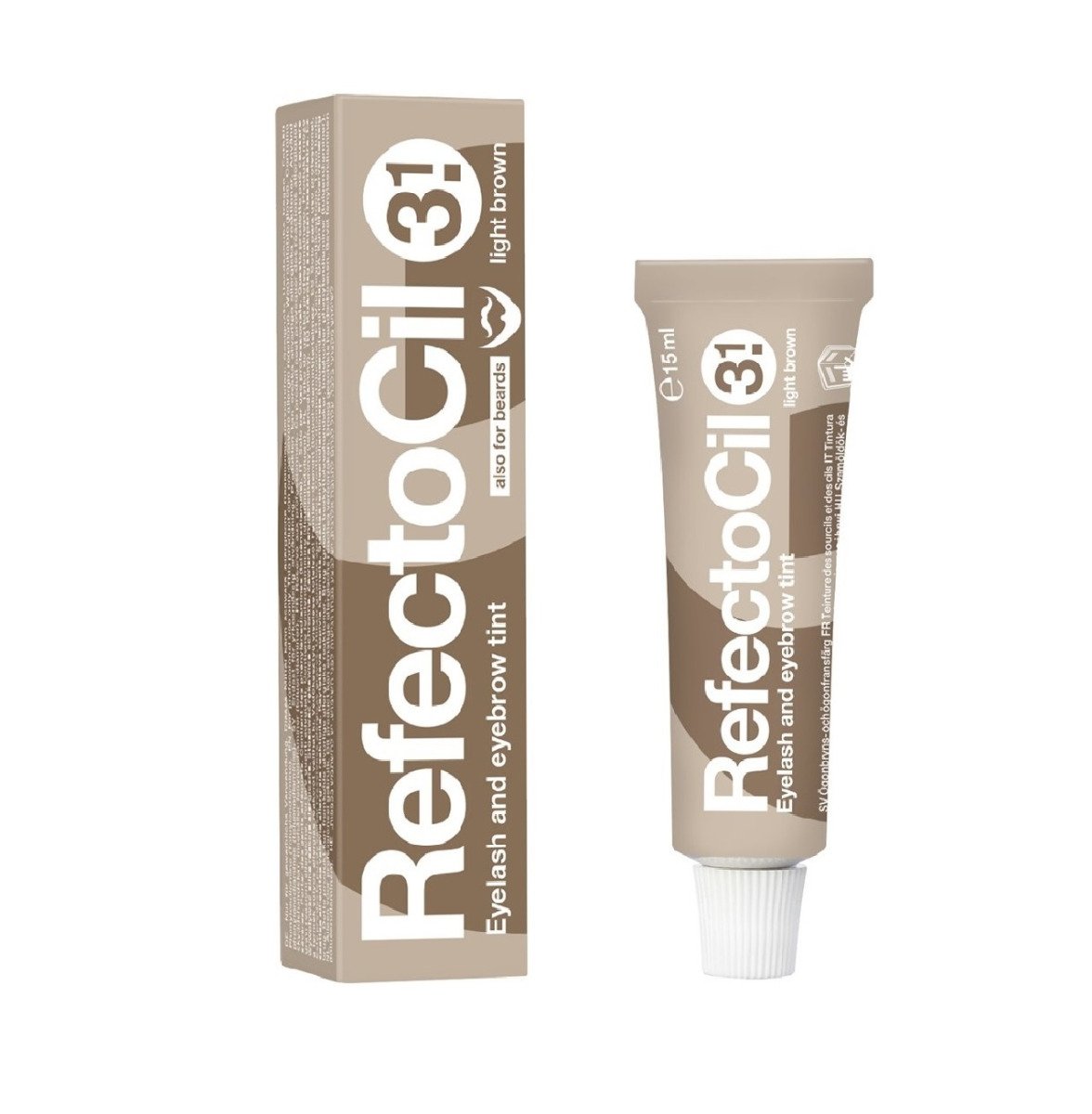 RefectoCil eyelash and eyebrow color - LIGHT BROWN - 15 ml | Smart Lashes