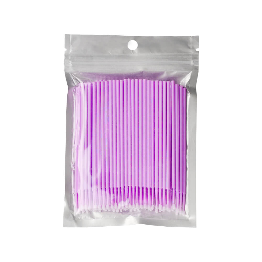 Micro brushes - 100 pcs - violet  | Smart Lashes