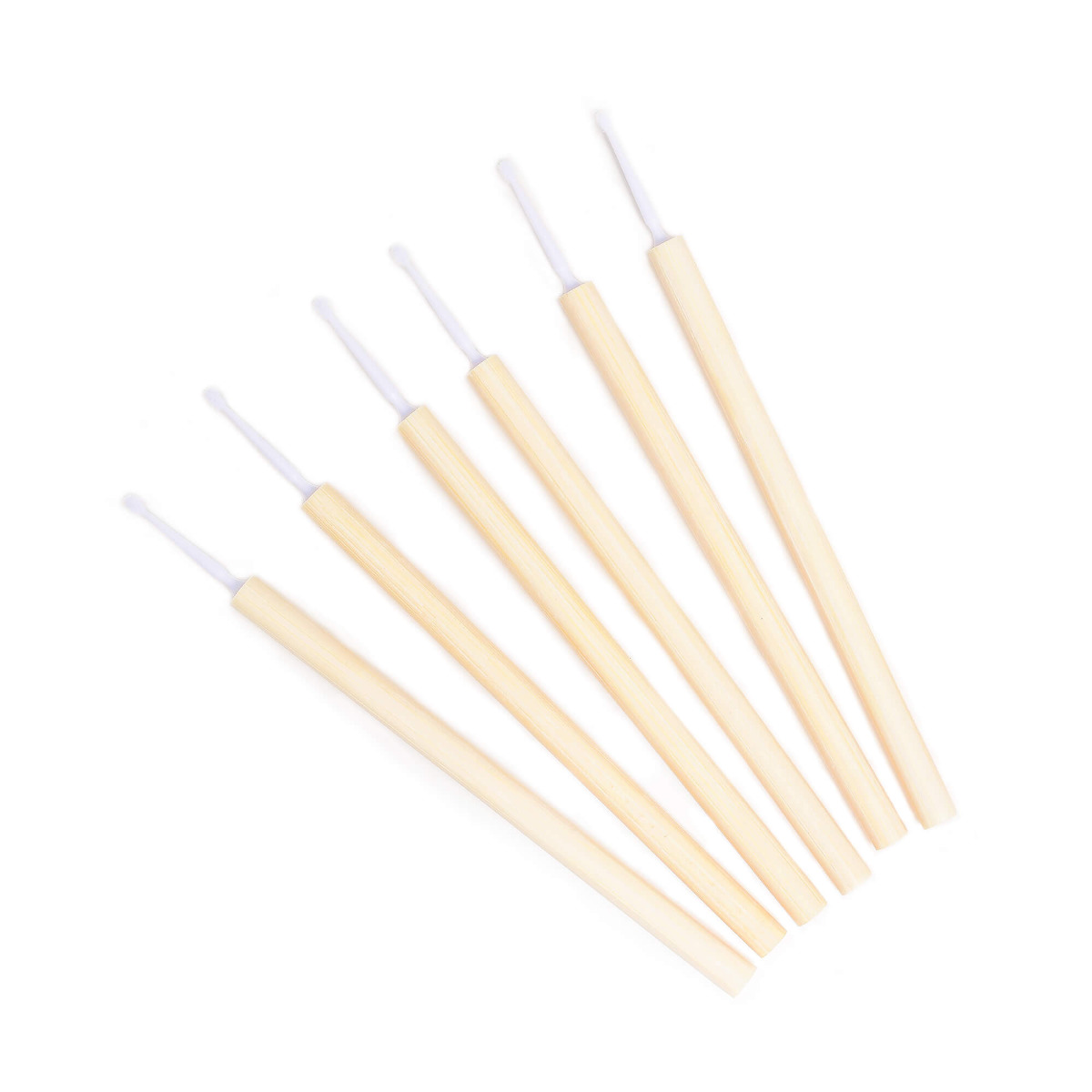 Bamboo Eyelash micro brushes - 1,5 mm | Smart Lashes
