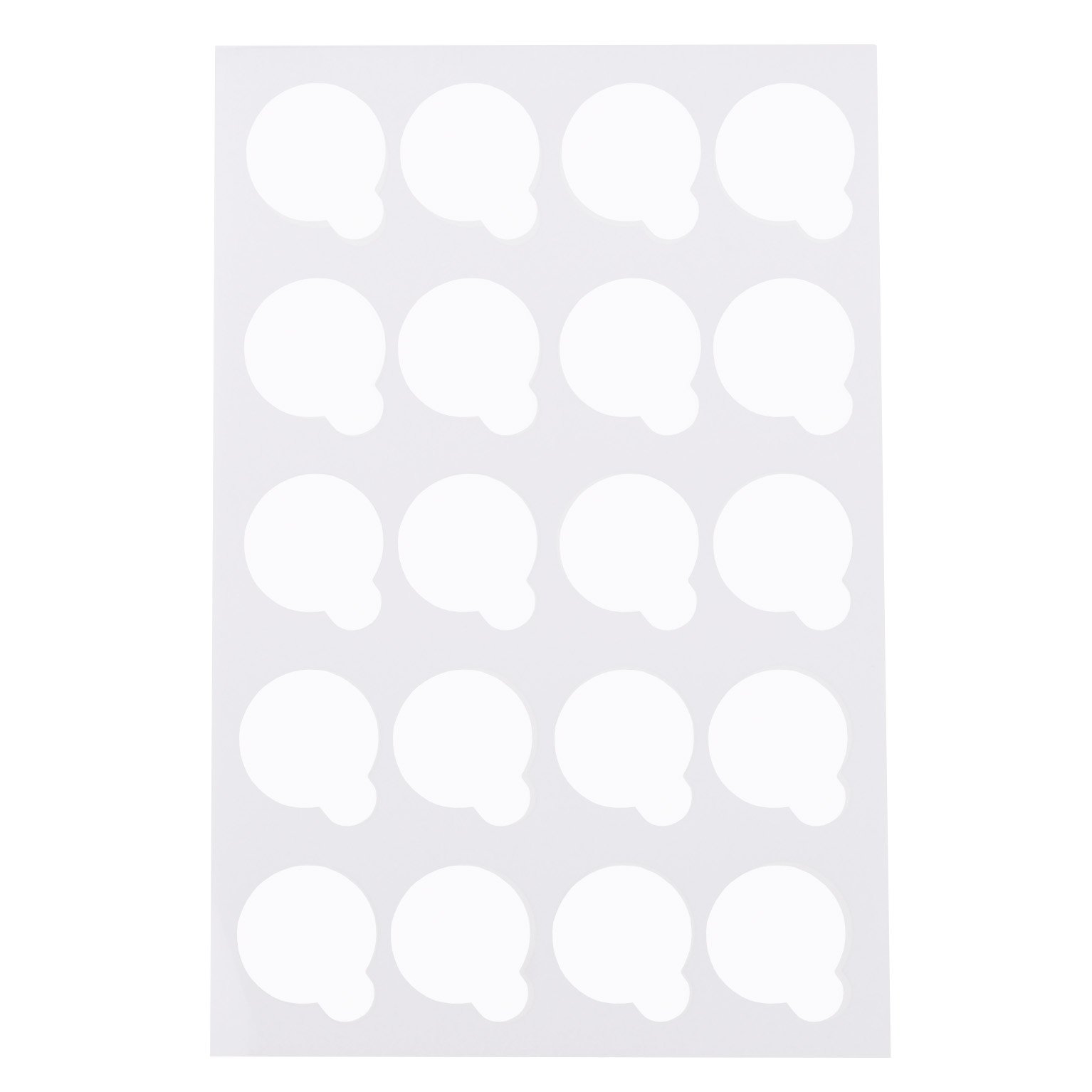 Disposable stickers for crystal - 100 pcs | Smart Lashes