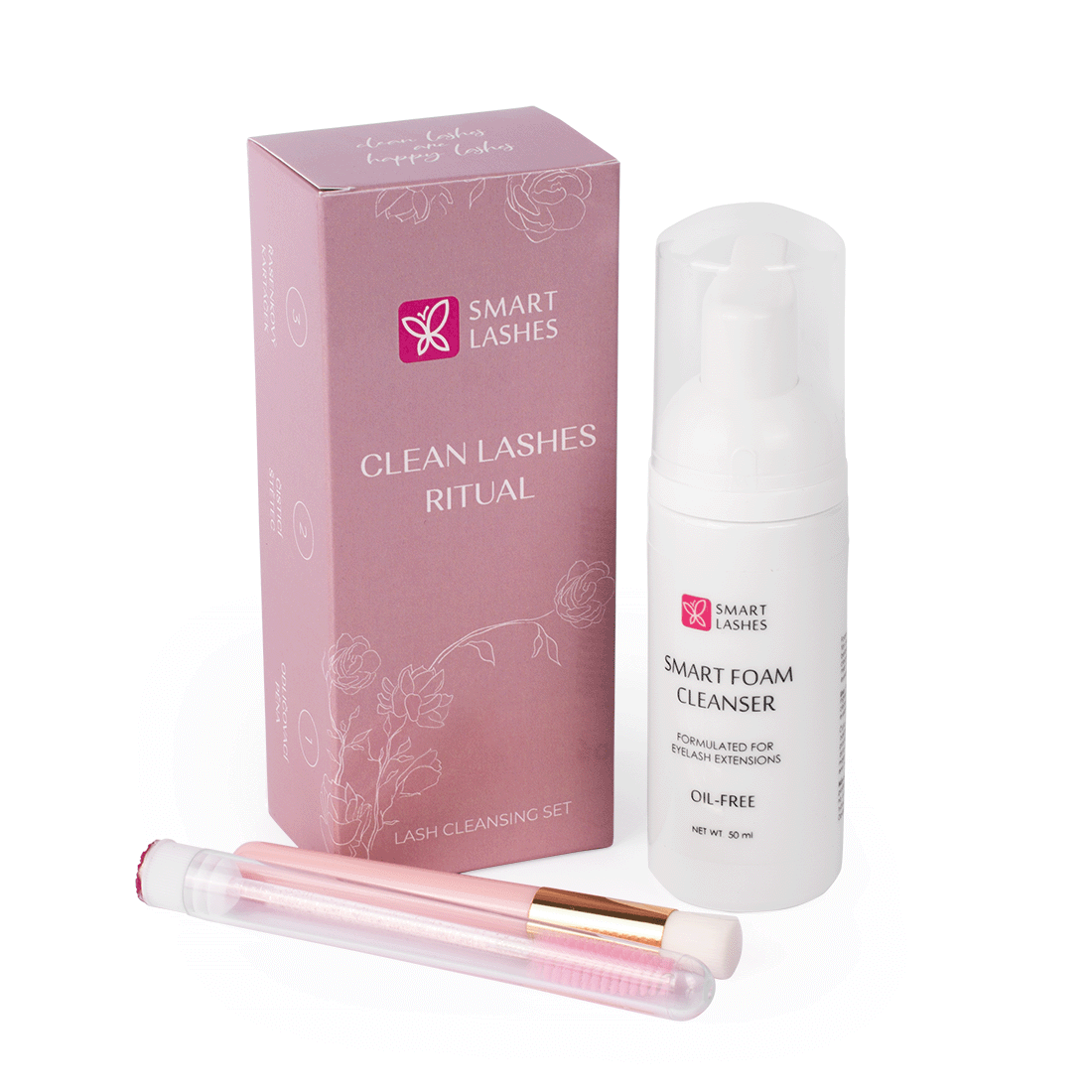 Clean Lashes Ritual - set for eyelashes | Smart Lashes
