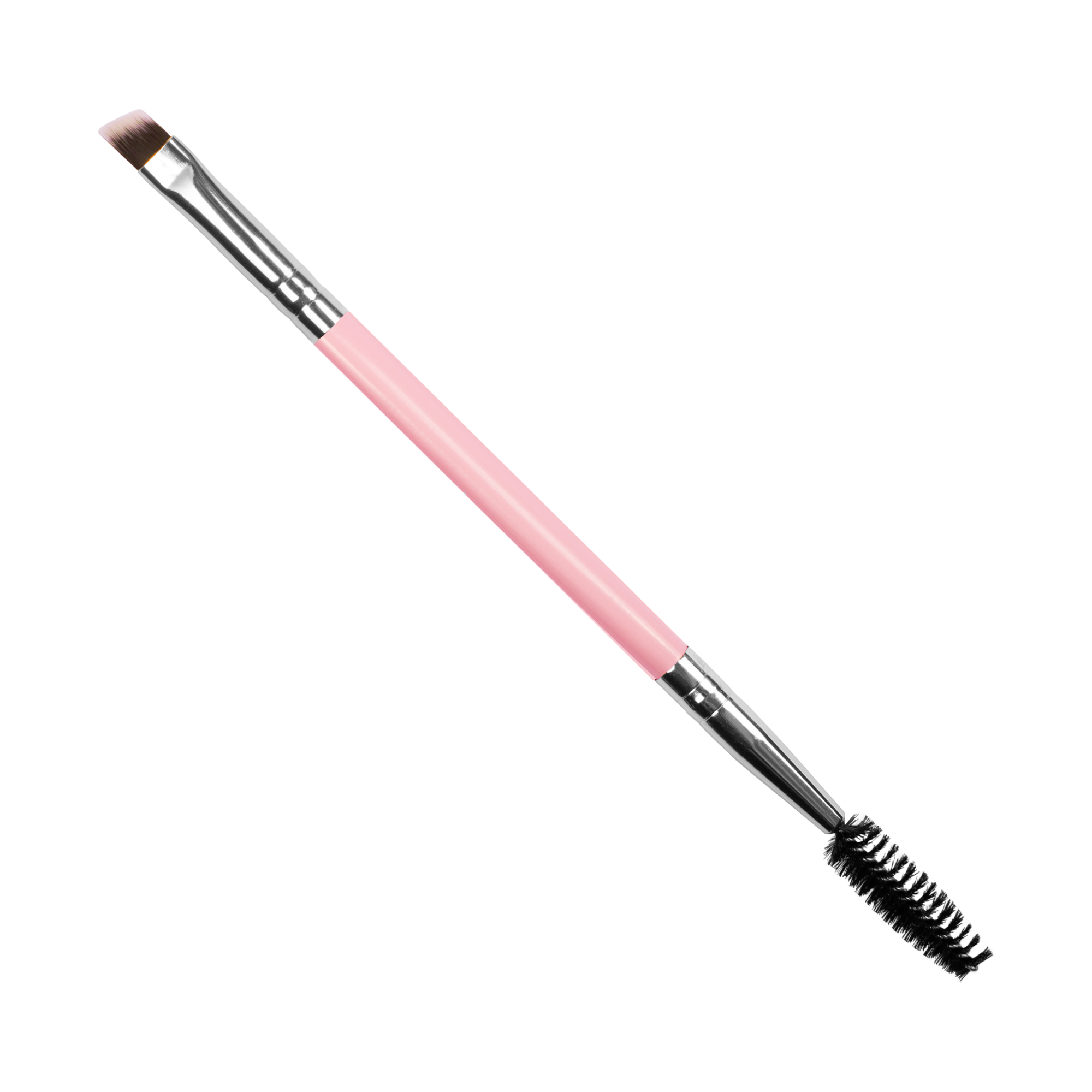 Angled brush for eyelashes and eyebrows - rosegold | Smart Lashes