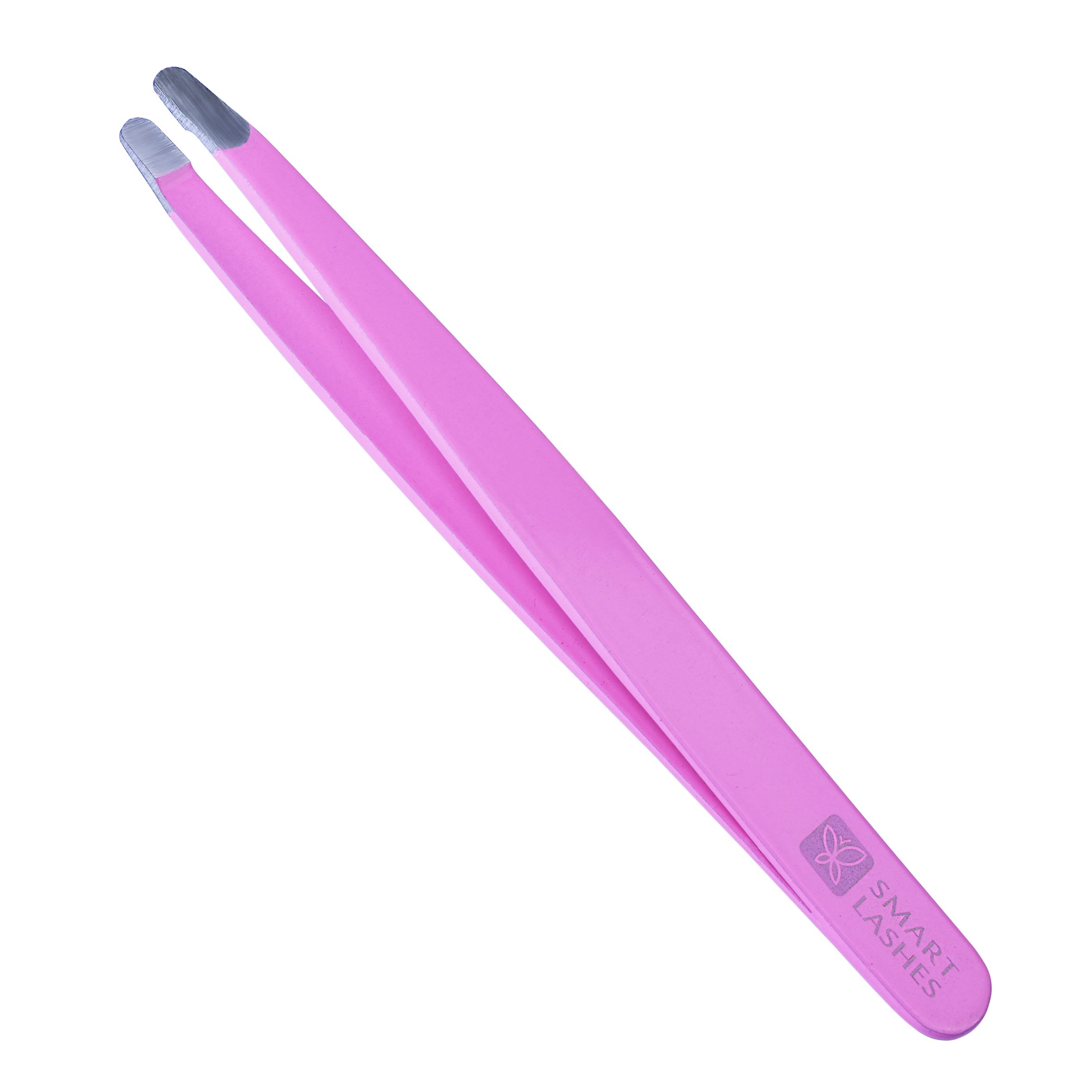 Professional tweezer - rounded tips - pink | Smart Lashes