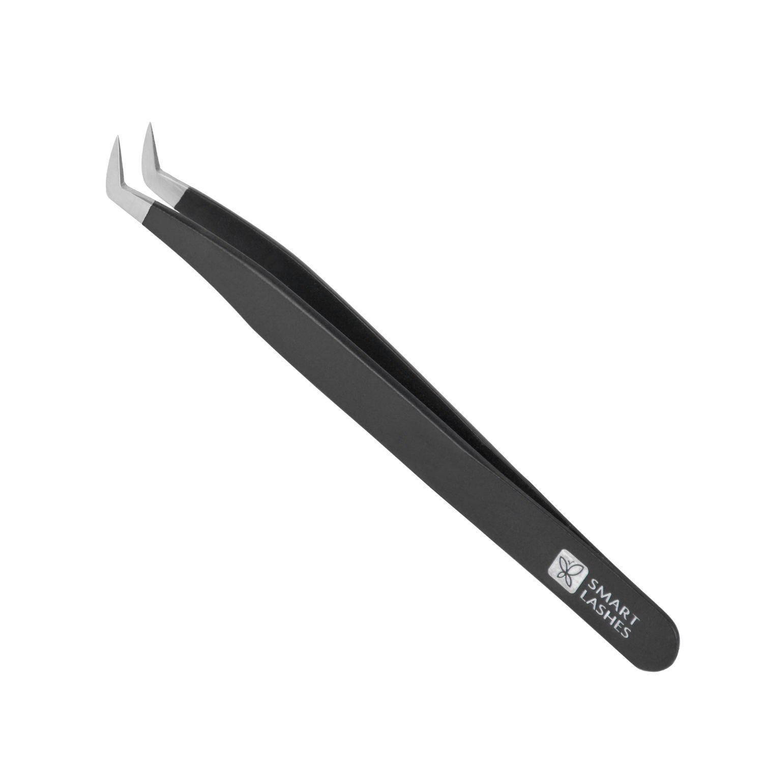Tweezers type H - 11 cm - black | Smart Lashes