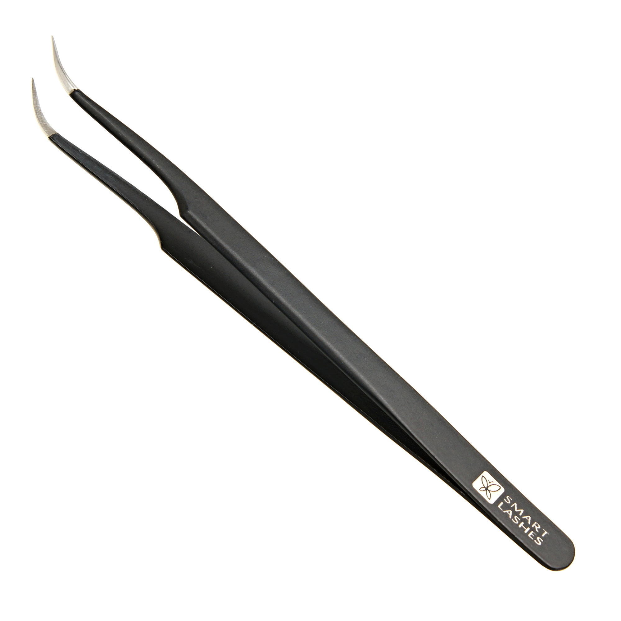Tweezers type C - 14 cm - black | Smart Lashes
