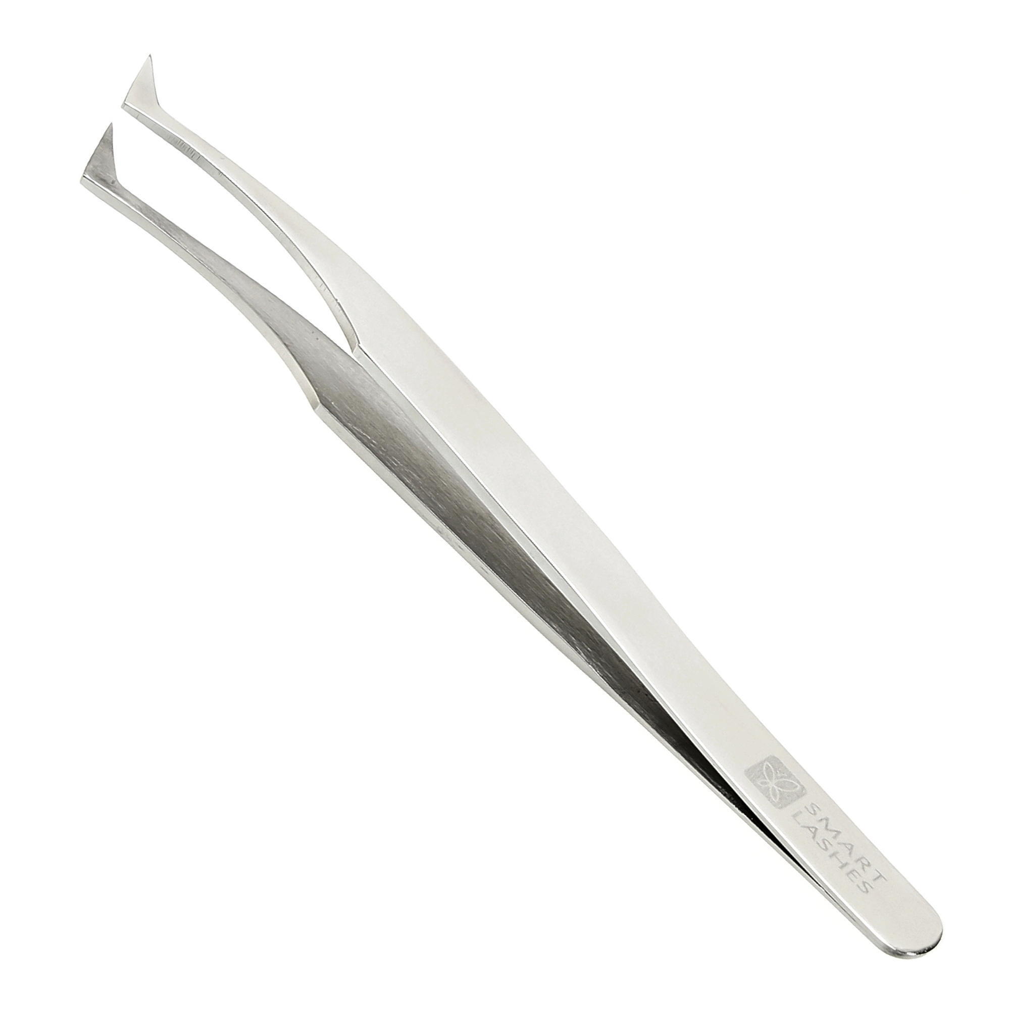 Tweezers type D - 12 cm - steel | Smart Lashes