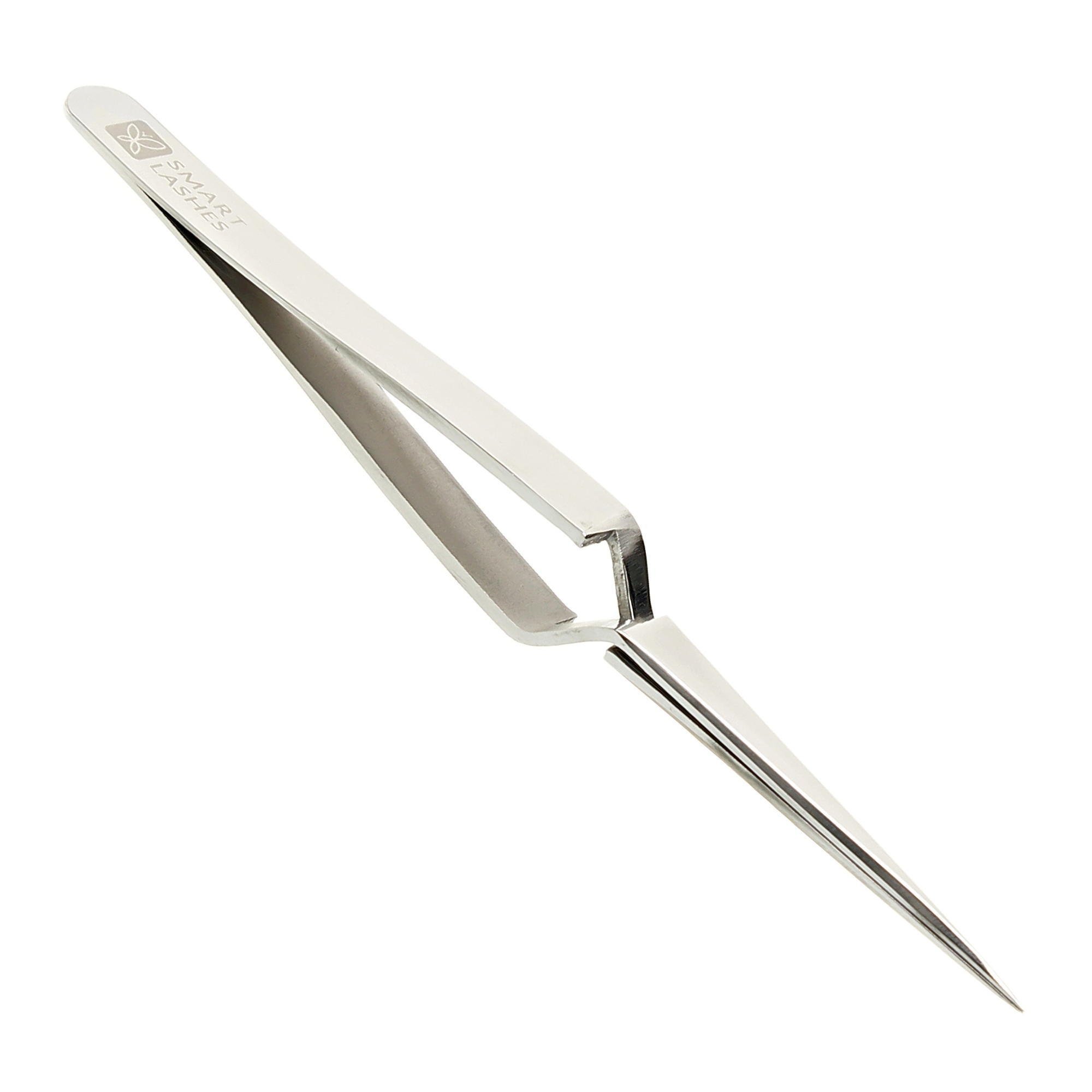 Tweezers type E - 12 cm - steel | Smart Lashes