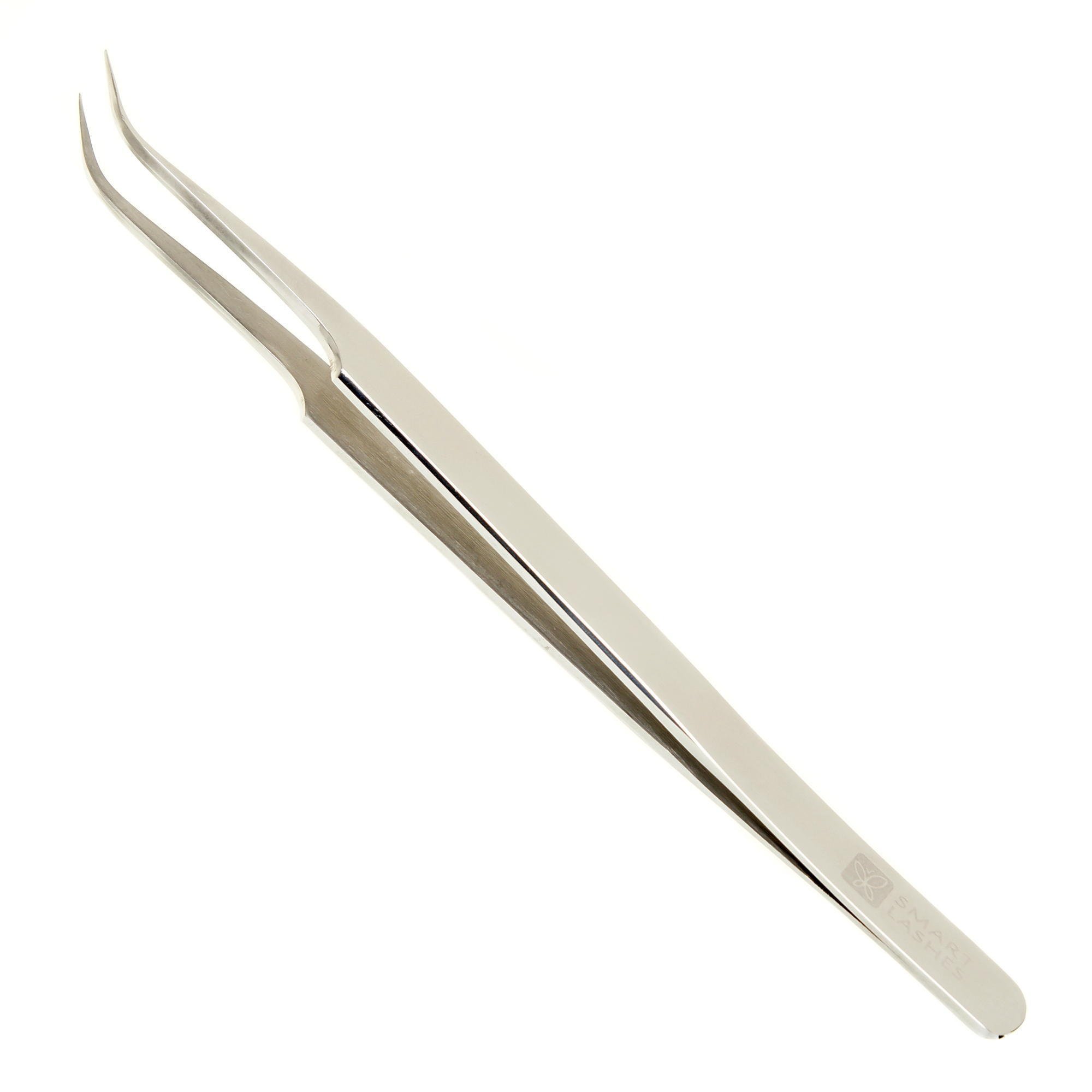 Tweezers type C - 14 cm - steel | Smart Lashes