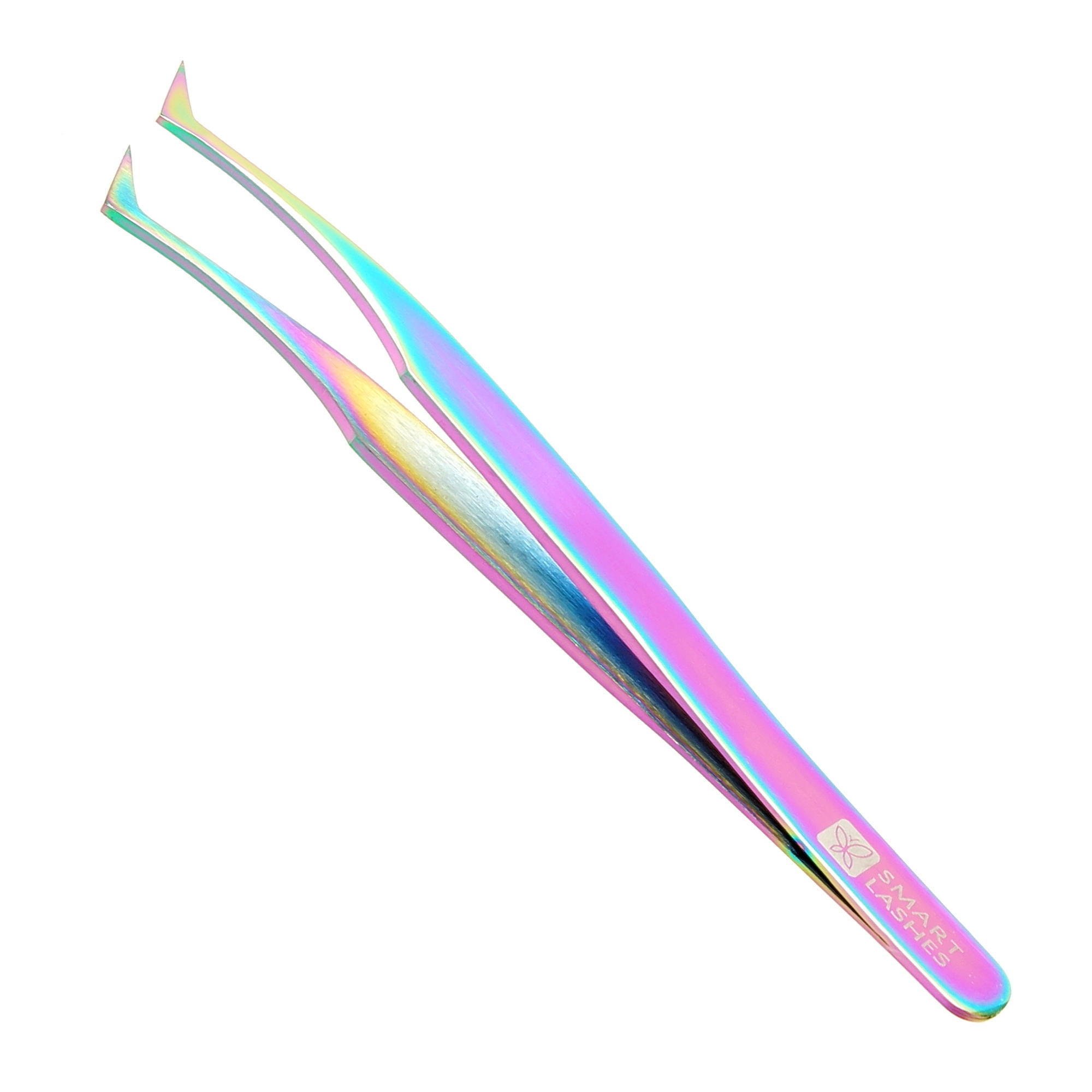 Tweezers type D - 12 cm - rainbow | Smart Lashes
