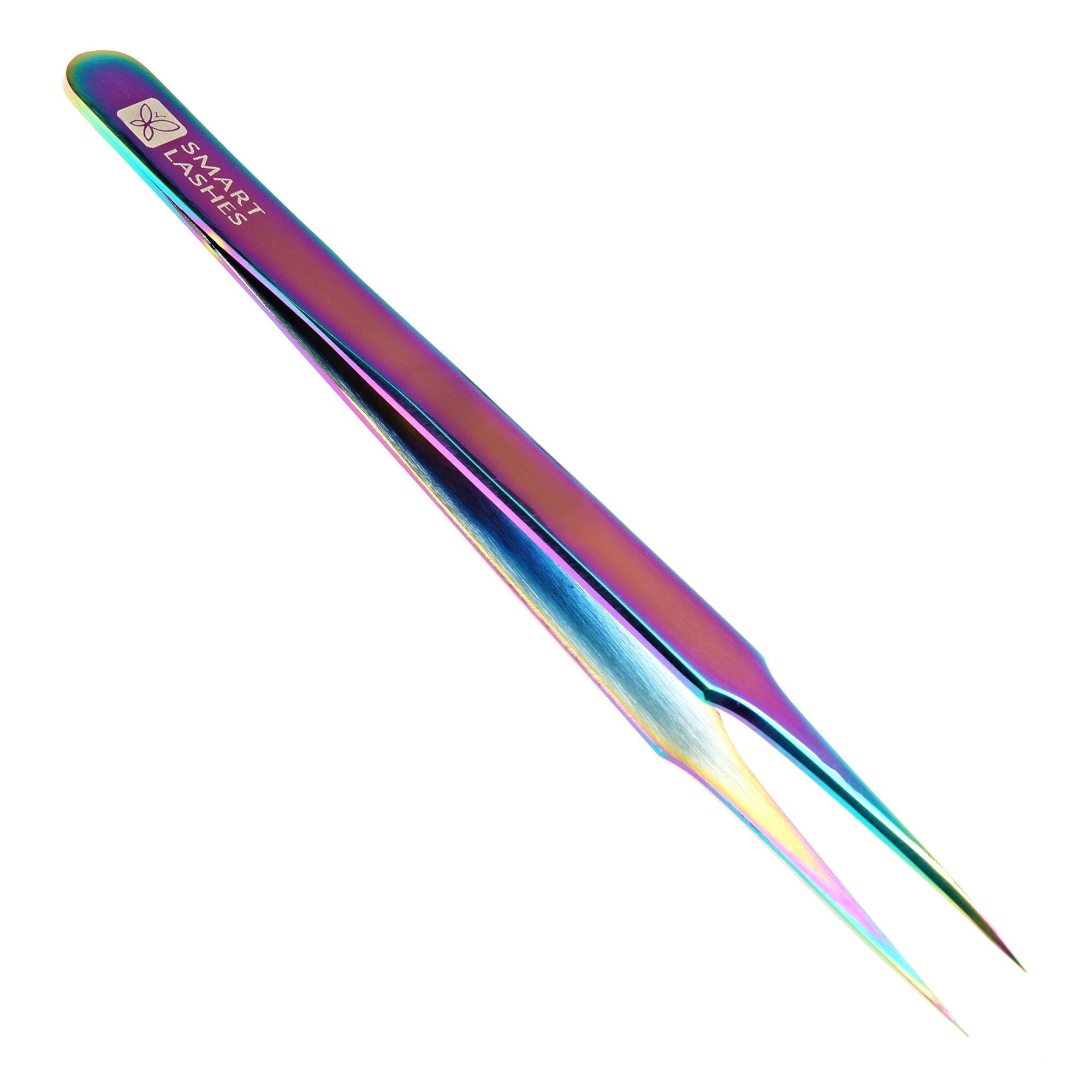 Tweezers type F - 12 cm - rainbow | Smart Lashes