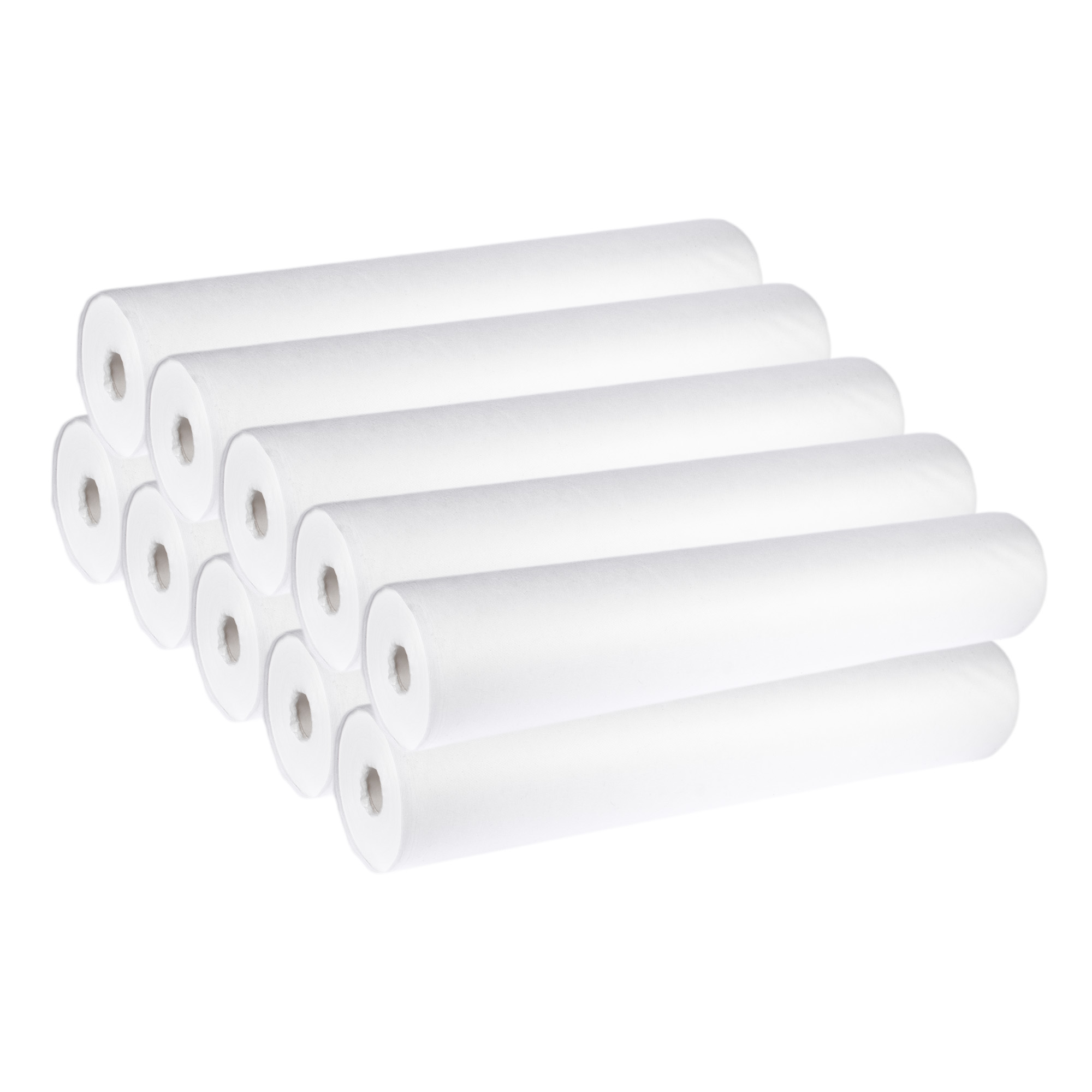 Hygienic bed sheet - 60 cm x 180 cm - 50 sheets - 10 rolls | Smart Lashes