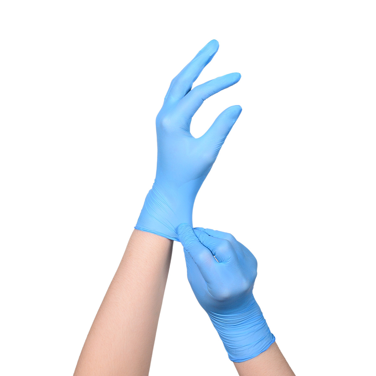 Nitrile gloves - blue - 100 pcs | Smart Lashes