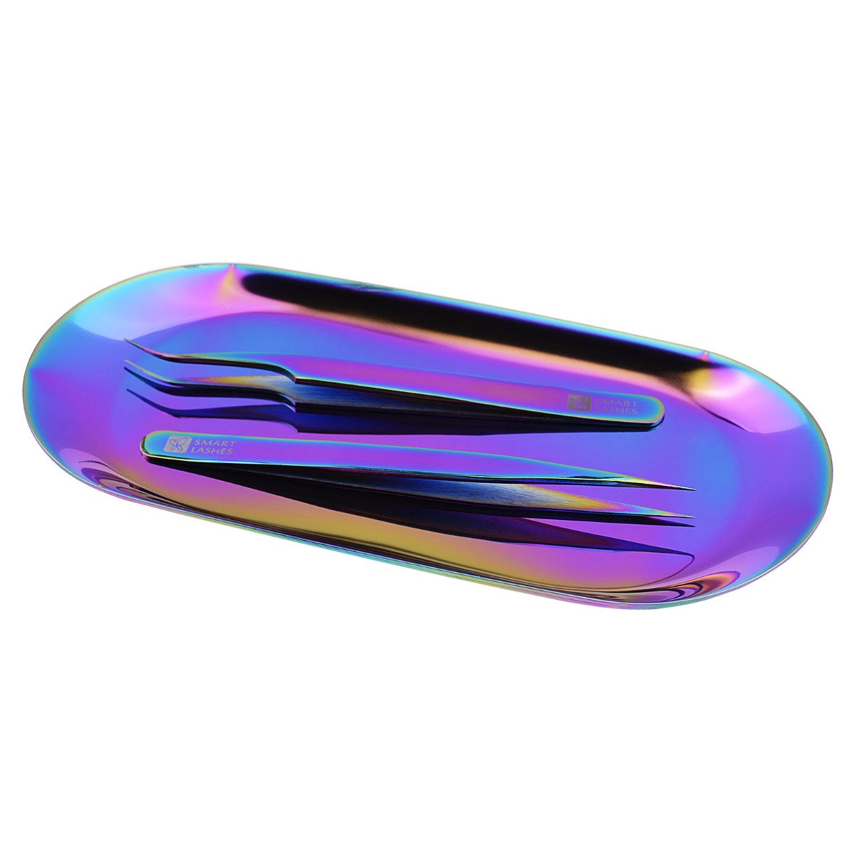 Stainless steel tray - rainbow | Smart Lashes